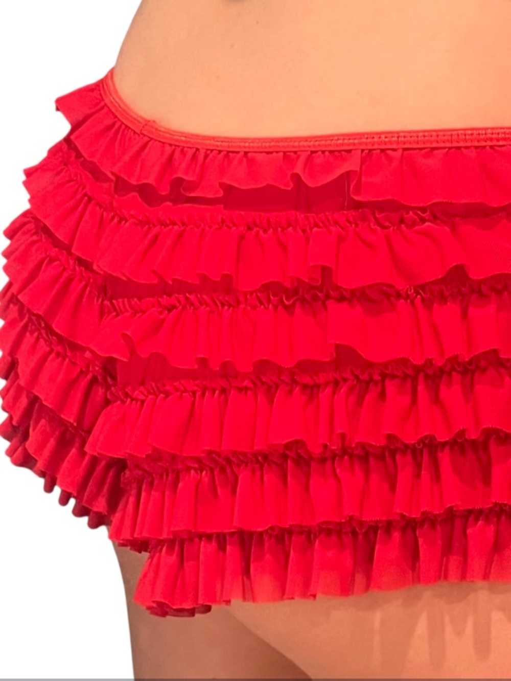 Ruffle My Feathers Tiered -Frills/Mesh /Lace Bloomers-Booty Shorts